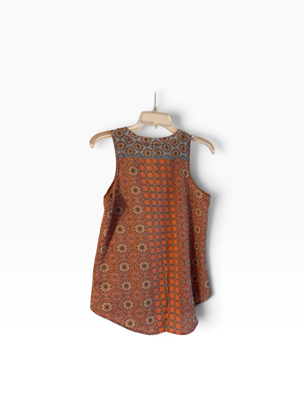 Sanctuary sleeveless boho floral blouse Sz M - Picture 2 of 6
